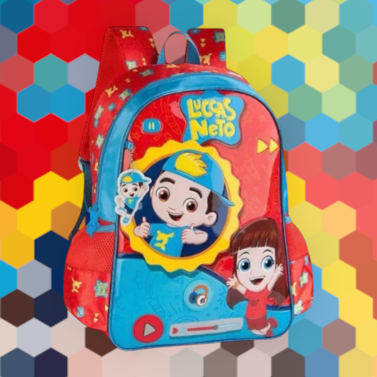 Mochila De Costas Escolar Infantil Do Luccas Neto Clio