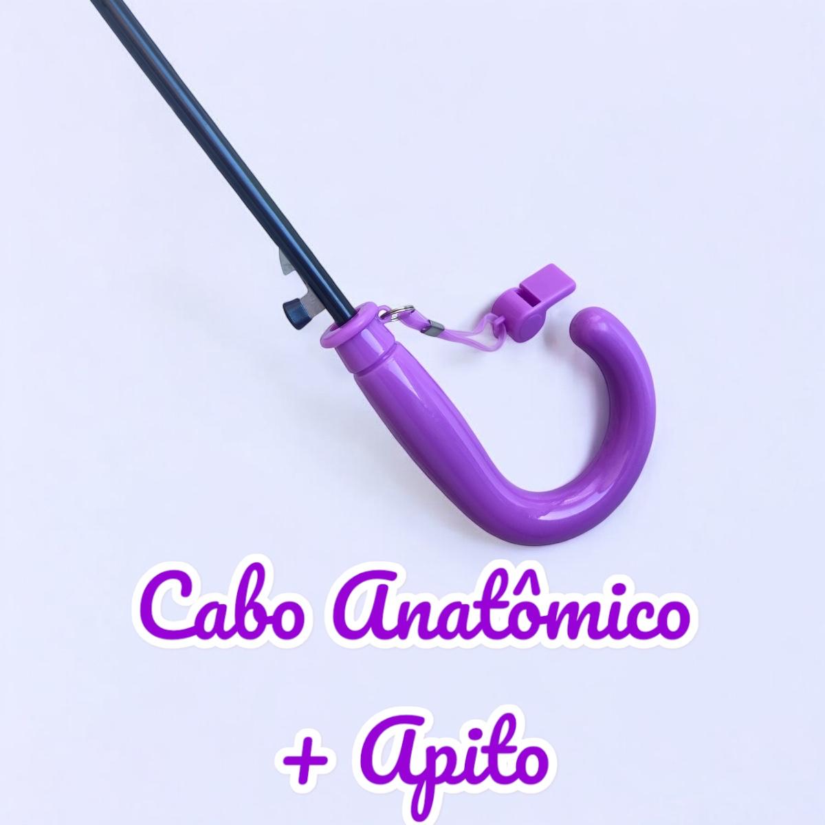 Guarda-Chuva Infantil Unicórnio, Roxo com Arco-Íris, Design Mágico com Estrelas, para Meninas