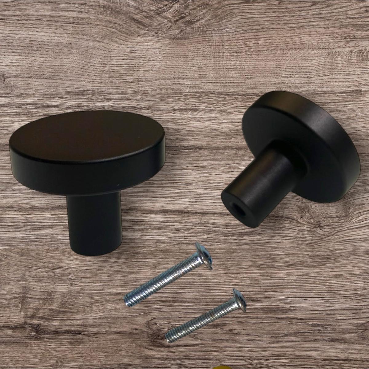 Kit c/ 8 Puxadores Alumínio Maciço Premium Preto – RIKABUNI