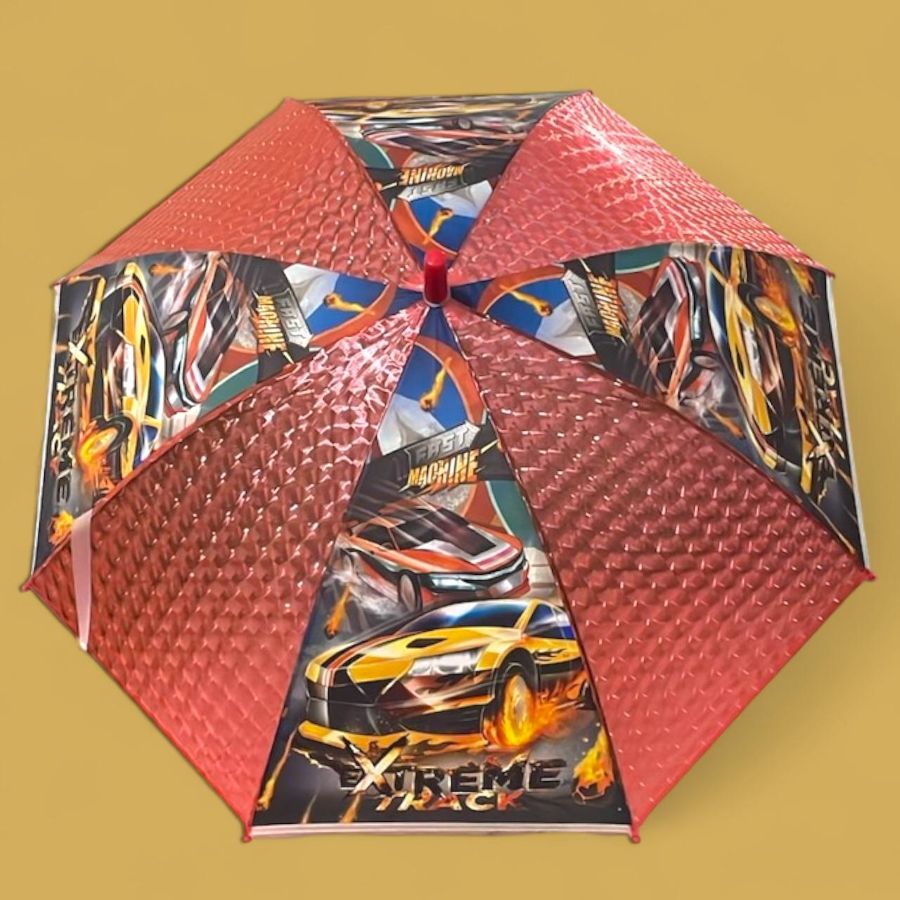 Guarda Chuva Infantil Fast Machine Xtreme Com Apito - SEMAX KIDS