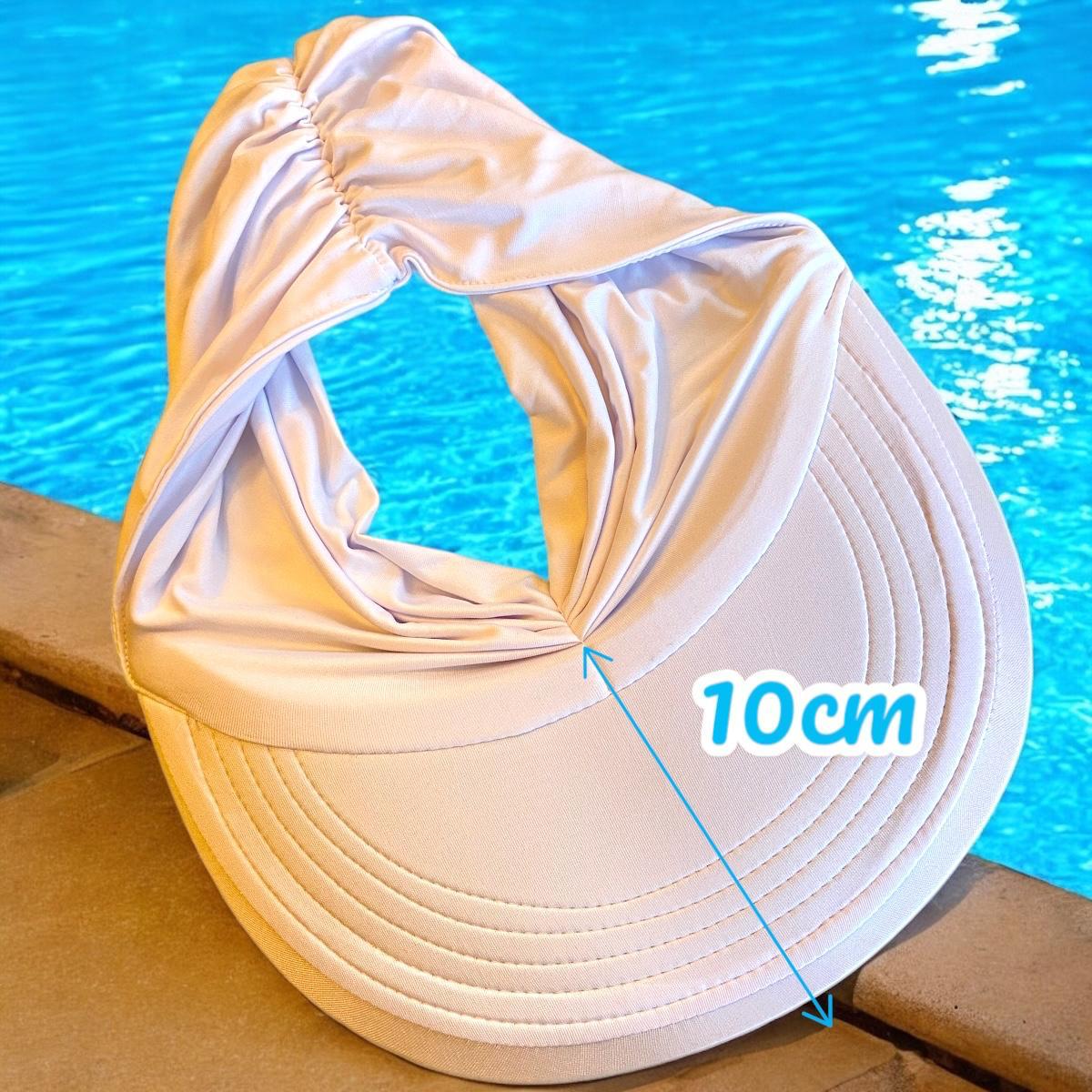 Viseira Turbante Feminina Luxo Aba Elegância Praia Luxo