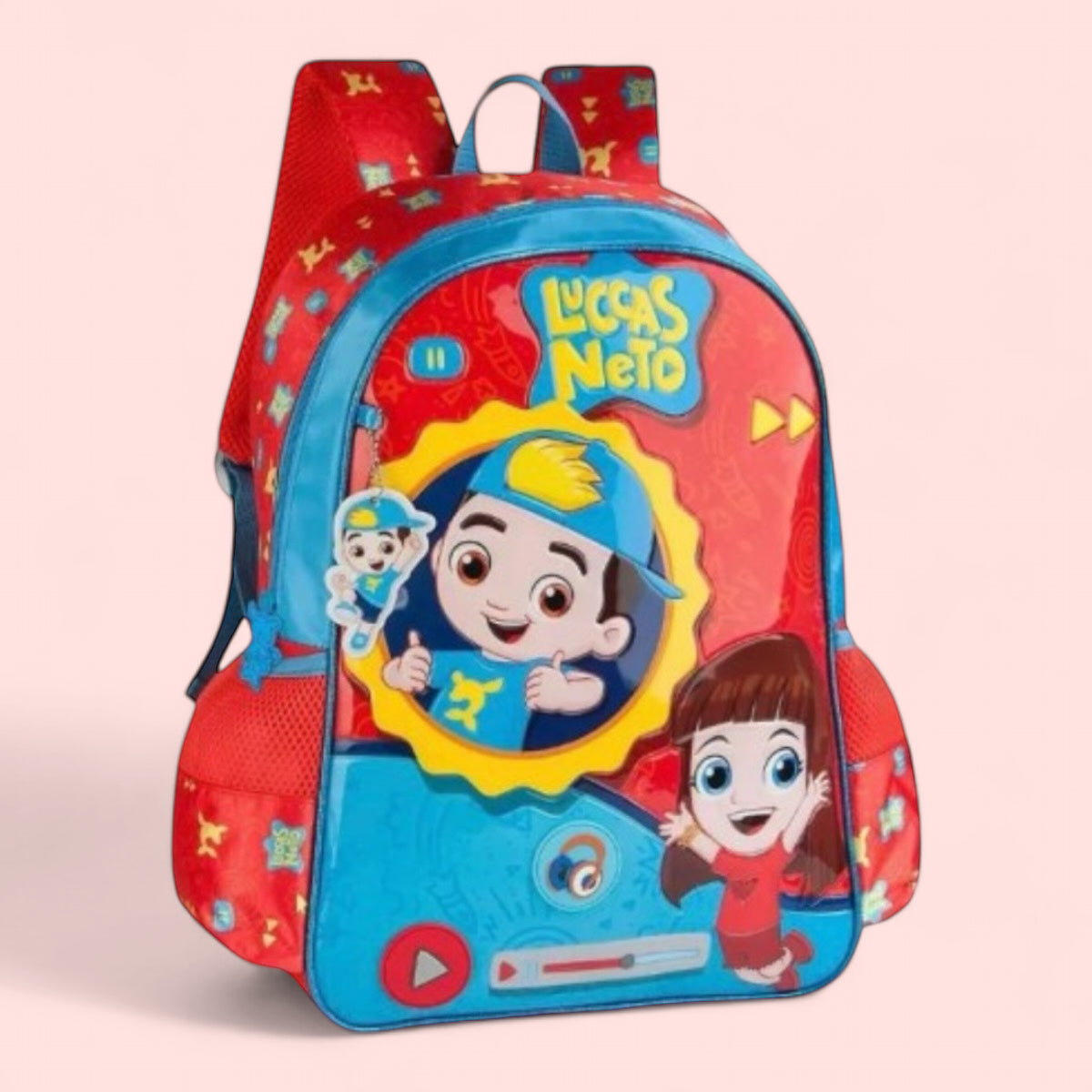 Mochila De Costas Escolar Infantil Do Luccas Neto Clio