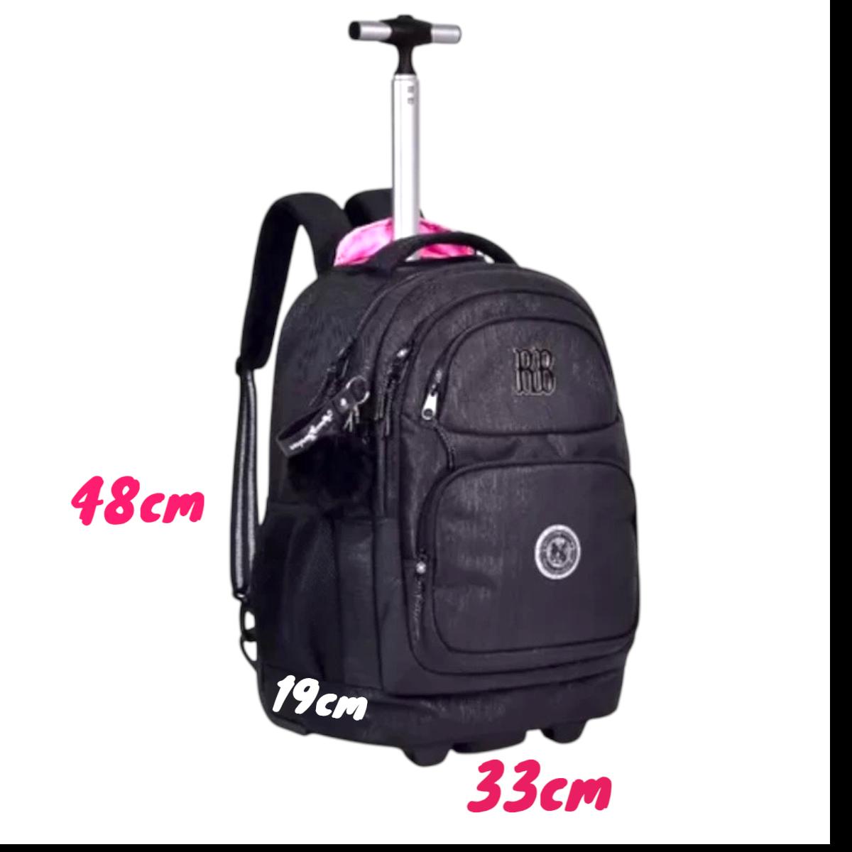 Kit Mochila Rodinhas Rebecca Bonbon Lancheira Térmica Estojo