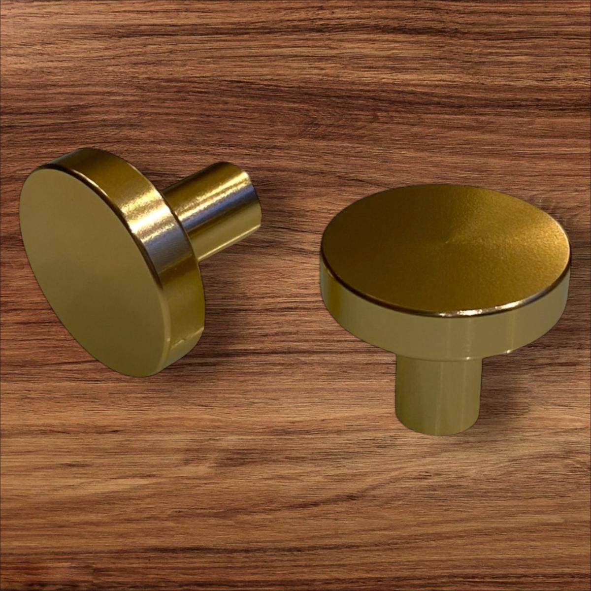 Kit c/ 8 Puxadores Alumínio Maciço Premium Dourado – RIKABUNI