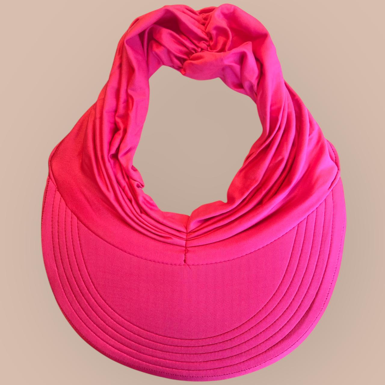 Viseira Turbante Feminina Luxo Aba Elegância Praia Luxo