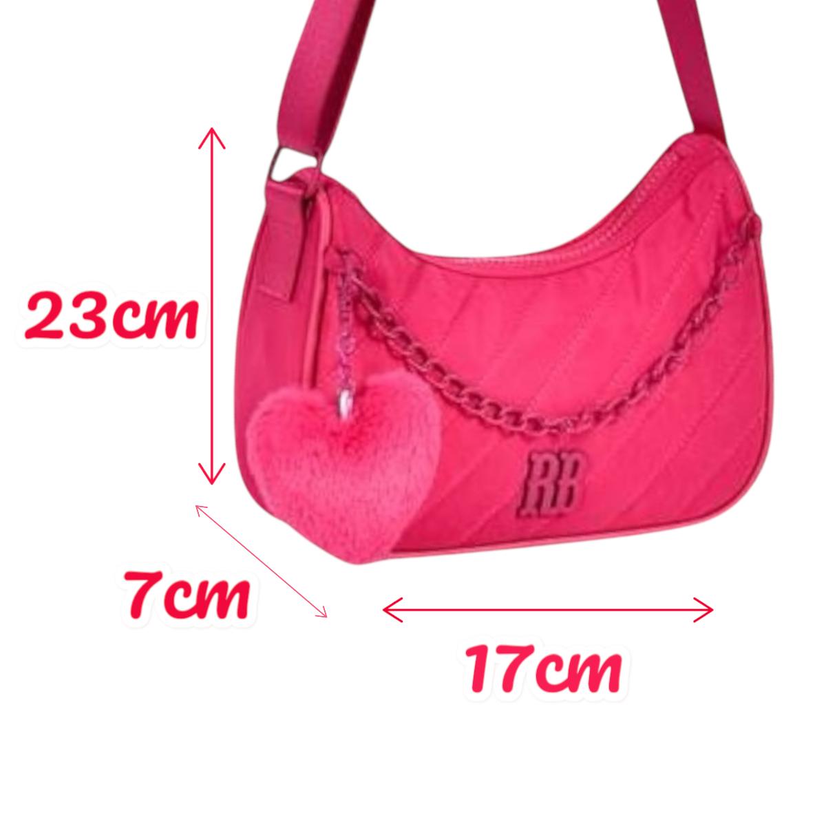 Bolsa Tiracolo Feminina Pequena Mini Bag Rebecca Bonbon