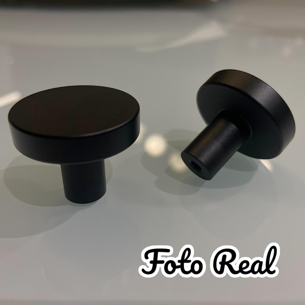 Kit c/ 8 Puxadores Alumínio Maciço Premium Preto – RIKABUNI