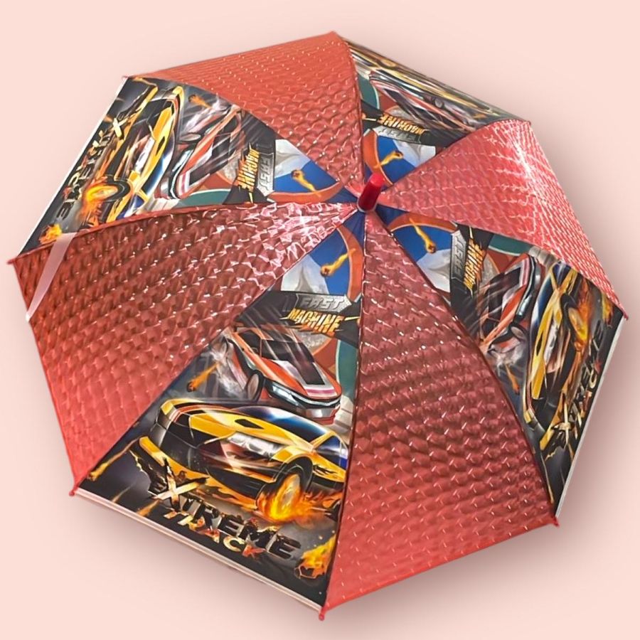 Guarda Chuva Infantil Fast Machine Xtreme Com Apito - SEMAX KIDS
