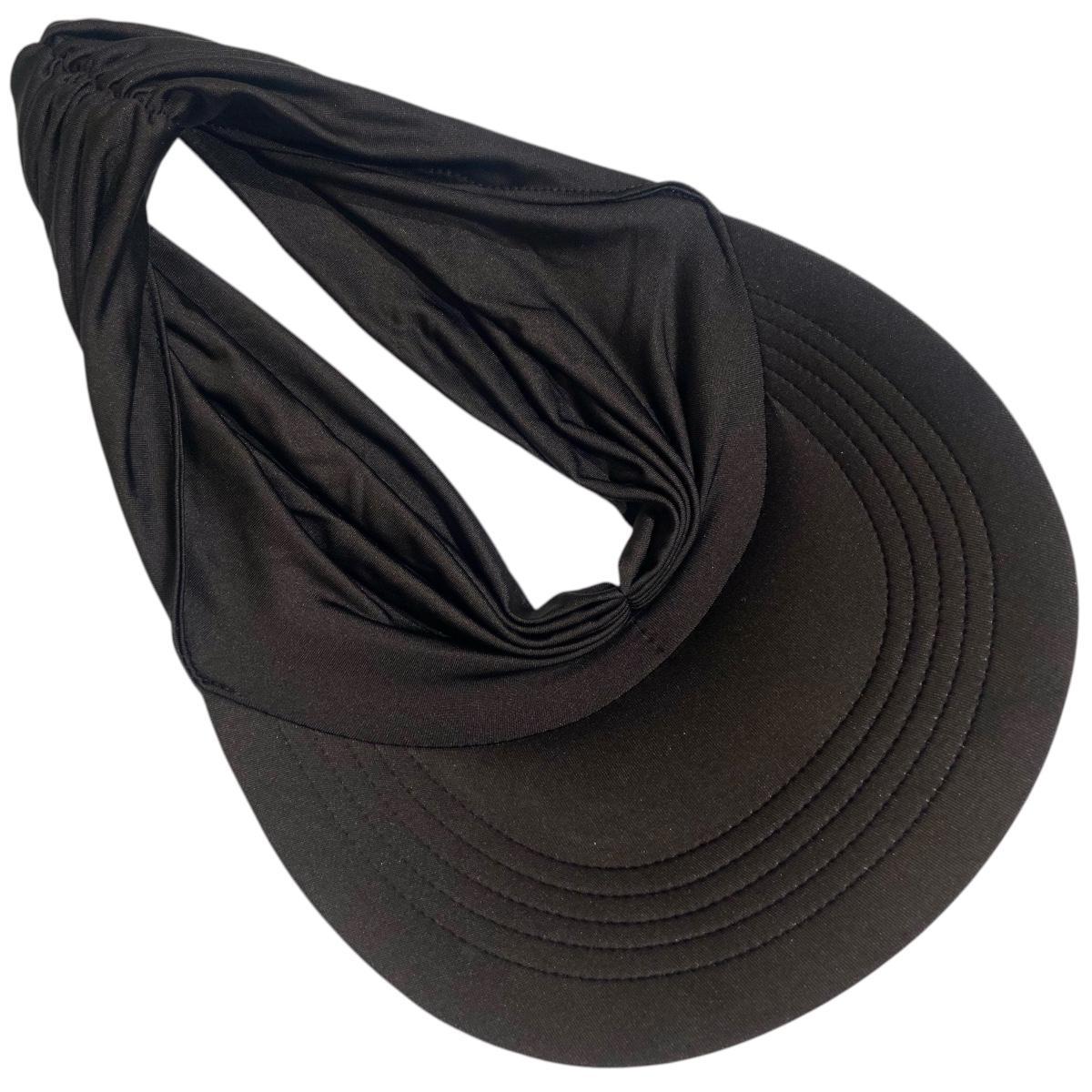 Viseira Turbante Feminina Luxo Aba Elegância Praia Luxo