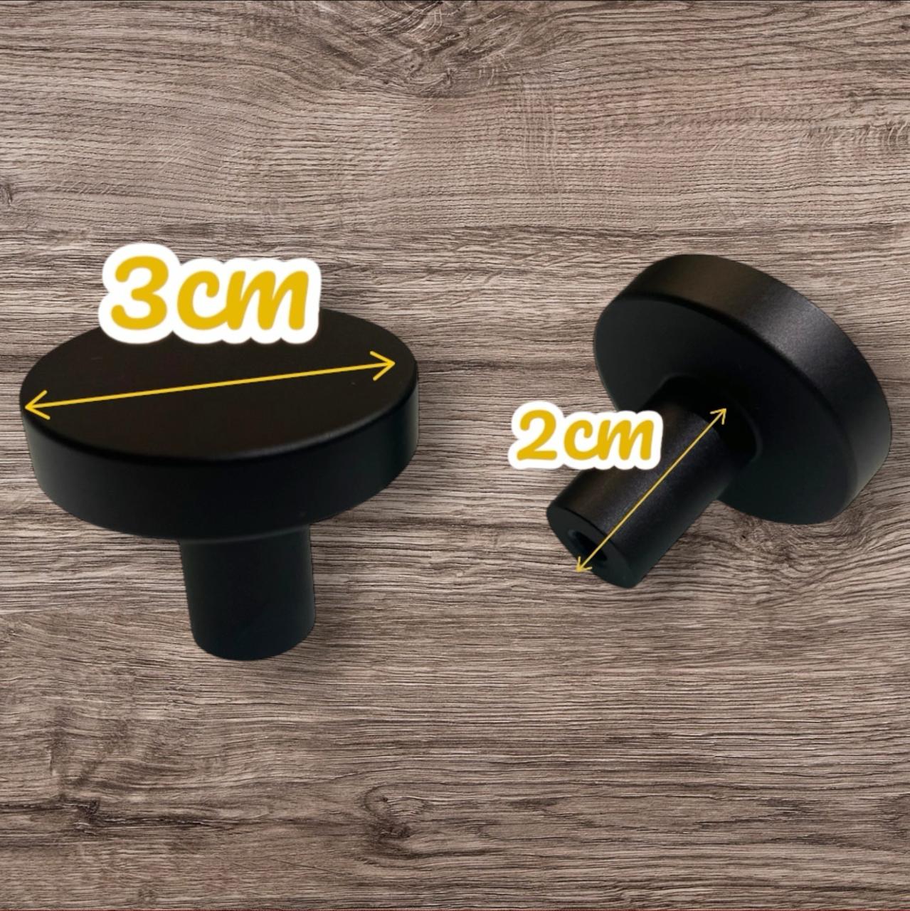 Kit c/ 8 Puxadores Alumínio Maciço Premium Preto – RIKABUNI