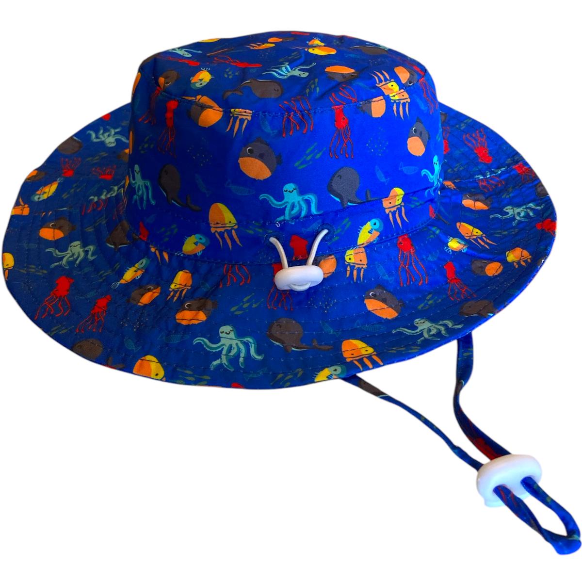 Kit Cadeira de Praia c/ Guarda Sol + Chapéu Infantil com UPF50 Panda