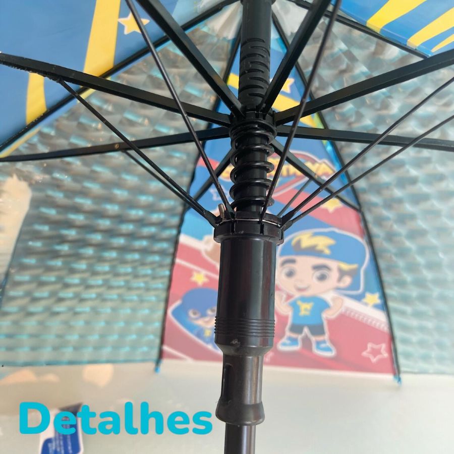 Guarda Chuva Infantil Os Aventureiros com Apito - Luccas Neto