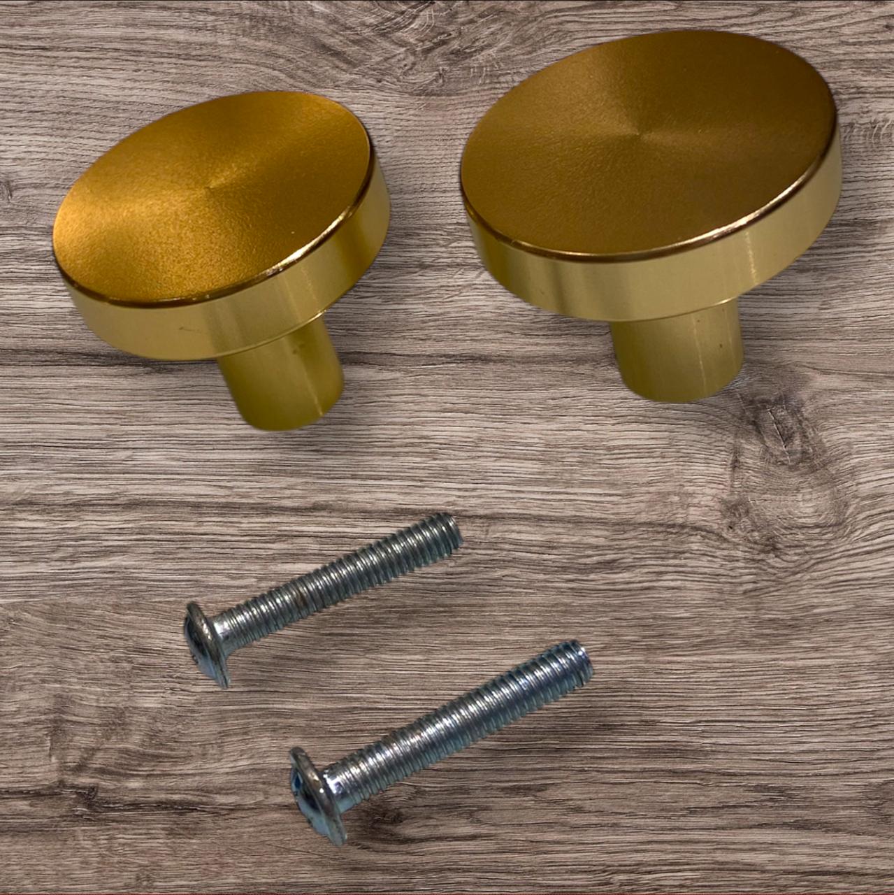 Kit c/ 8 Puxadores Alumínio Maciço Premium Dourado – RIKABUNI