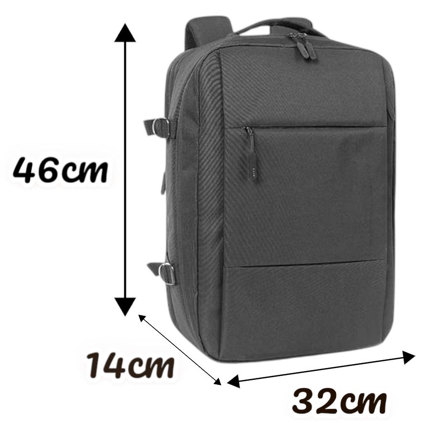 Mochila Executiva Expansiva Notebook Viagem Mala Bordo