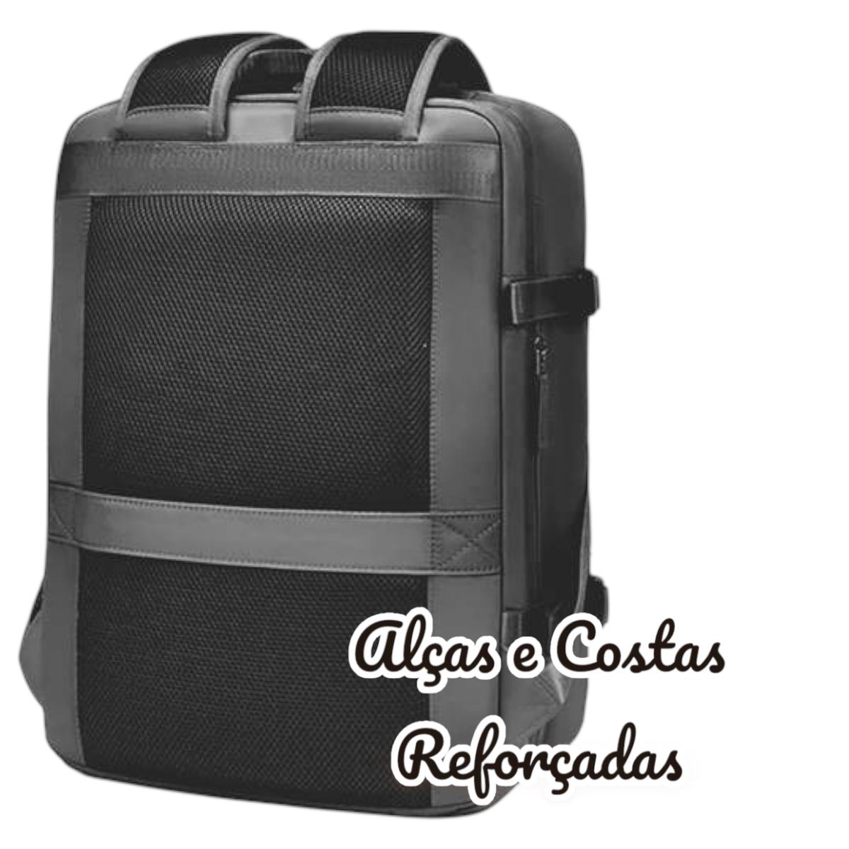 Mochila Executiva Expansiva Notebook Viagem Mala Bordo