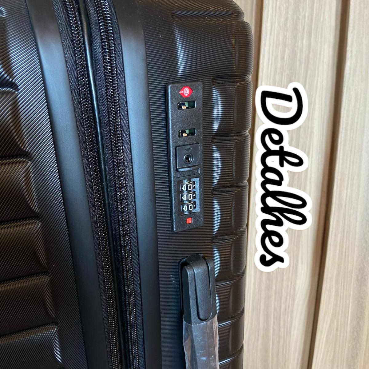 Mala Viagem De Bordo Rígida Rodas 360 Malas ABS 10kg P