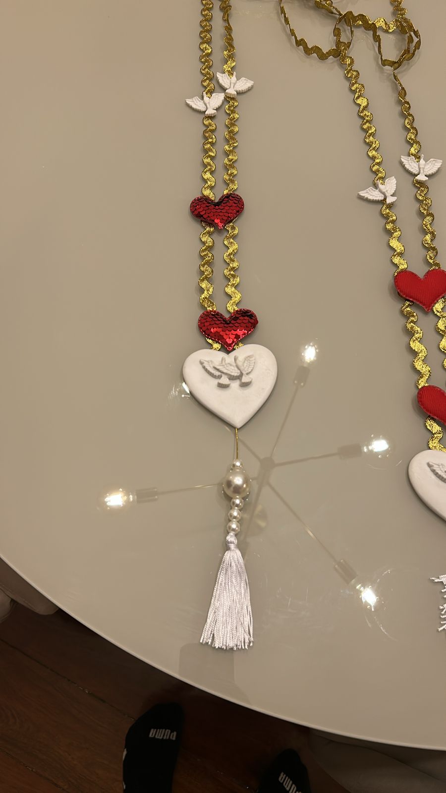 Decoração Dia Dos Namorados Mesa Porta Parede Luxo