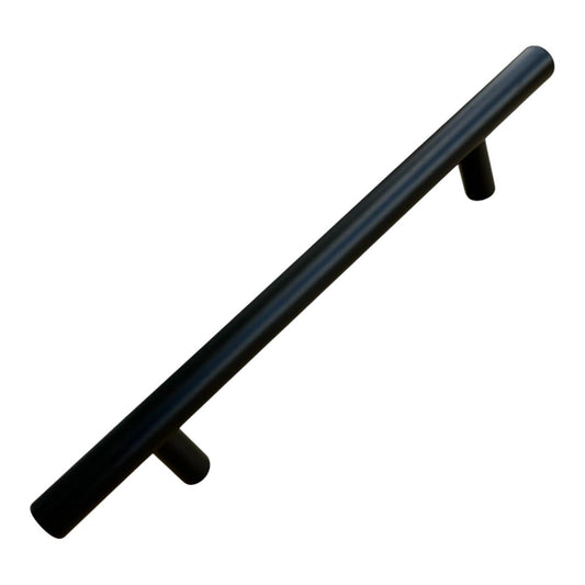 Kit c/10 Puxadores para Móveis e Gavetas 20 cm Estilo Minimalista Aço Inoxidável Acabamento Fosco