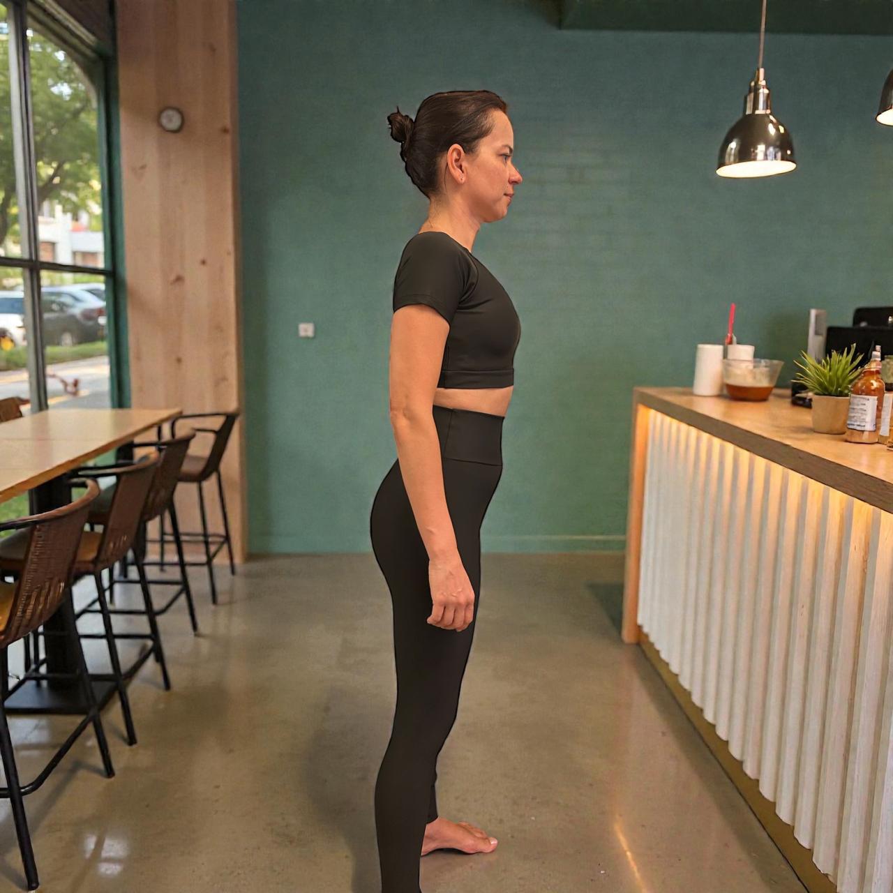 Roupa de Academia Conjunto Fitness Feminino Top e Legging