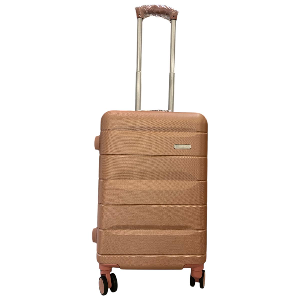 Mala de Viagem de Bordo Rígida com Rodas Duplas 360º 100%ABS