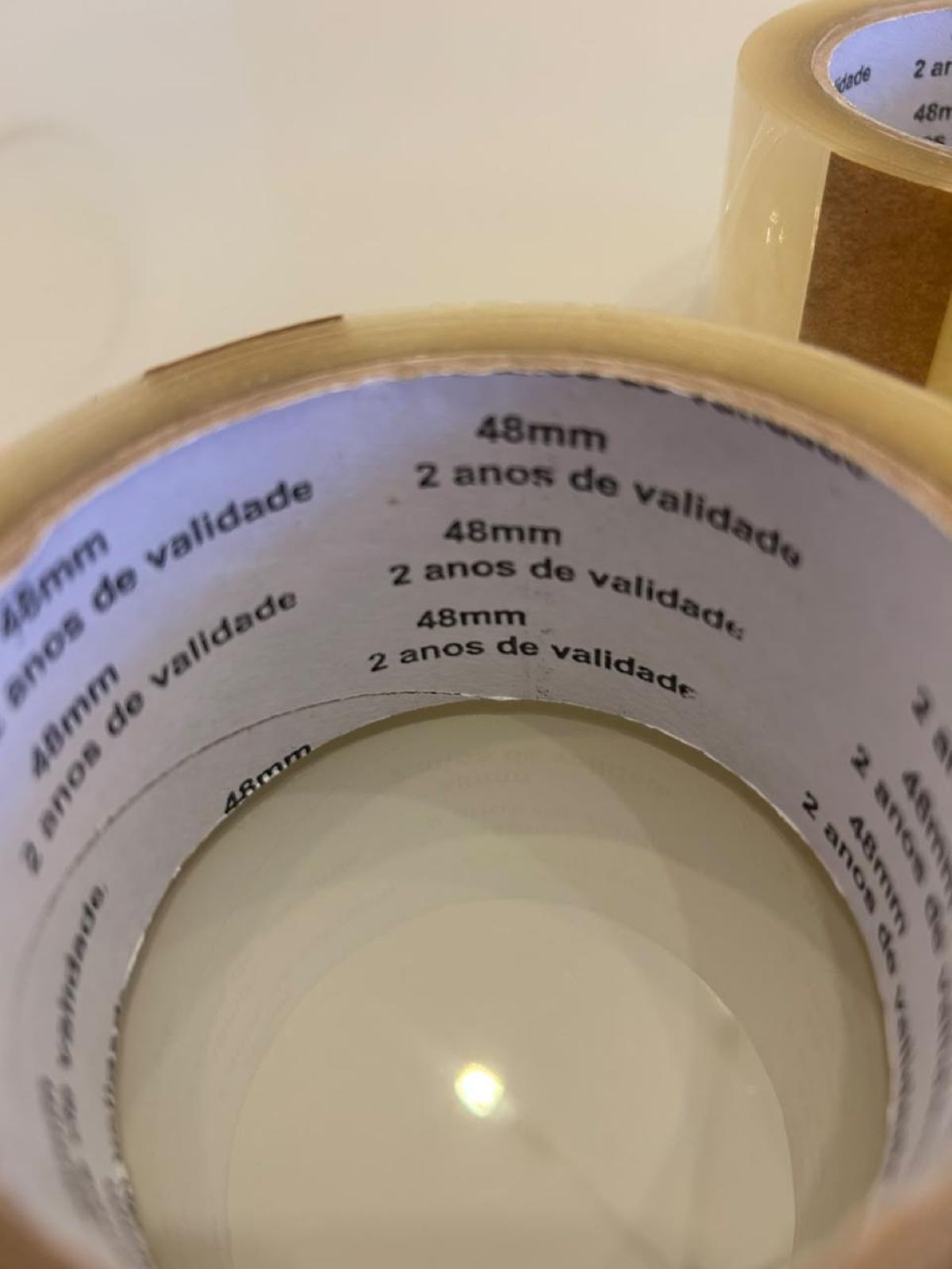 Fita Adesiva Transparente Durex Grossa 48mm x 100m