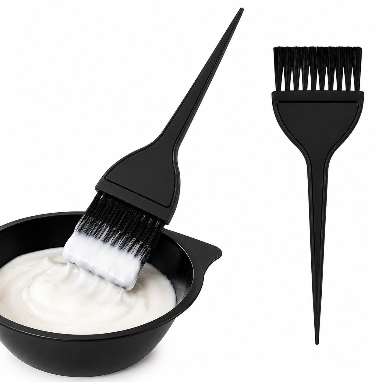 Pincel para Tintura de Cabelo Profissional Preto Kit