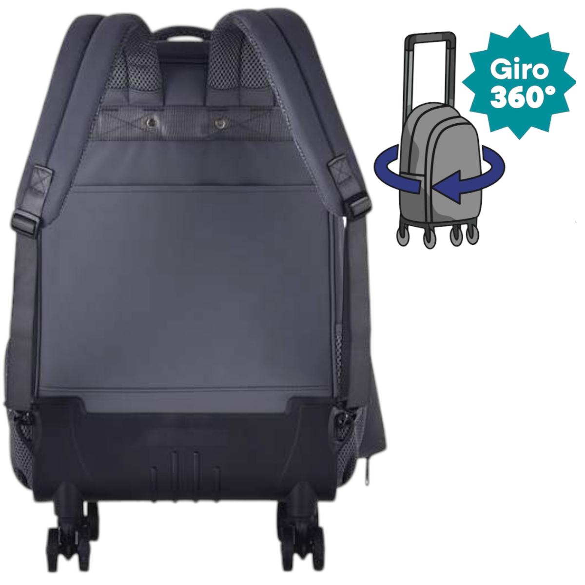 Mochila Mala de Bordo com Rodinhas 360º  Clio - Coleção 2025