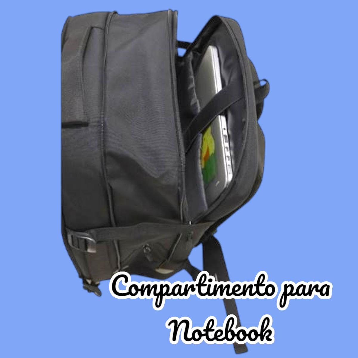Mochila Executiva Expansiva Notebook Viagem Mala Bordo