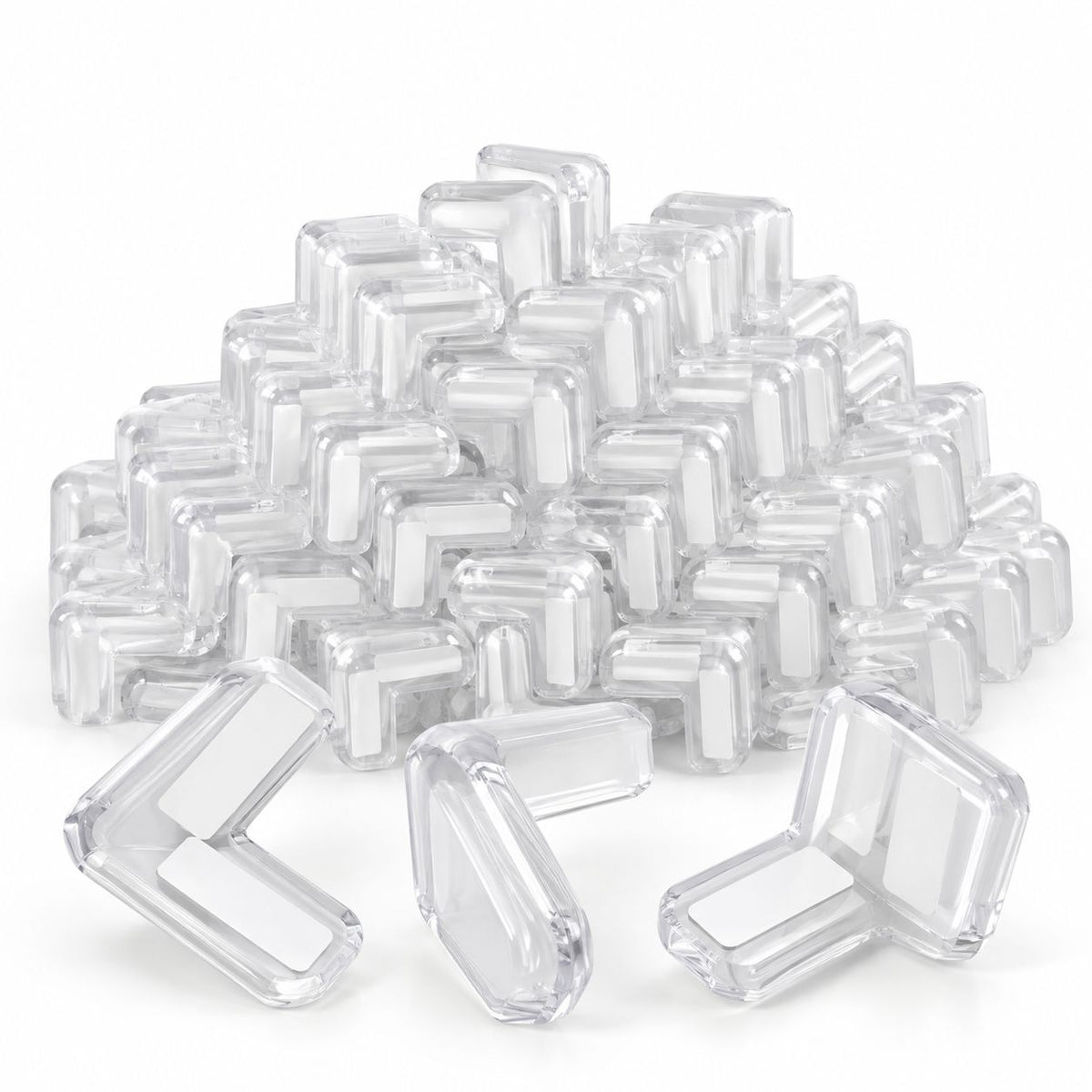 Protetor Quina Silicone Transparente Bebê Mesa Móveis
