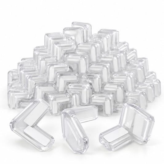 Protetor Quina Silicone Transparente Bebê Mesa Móveis