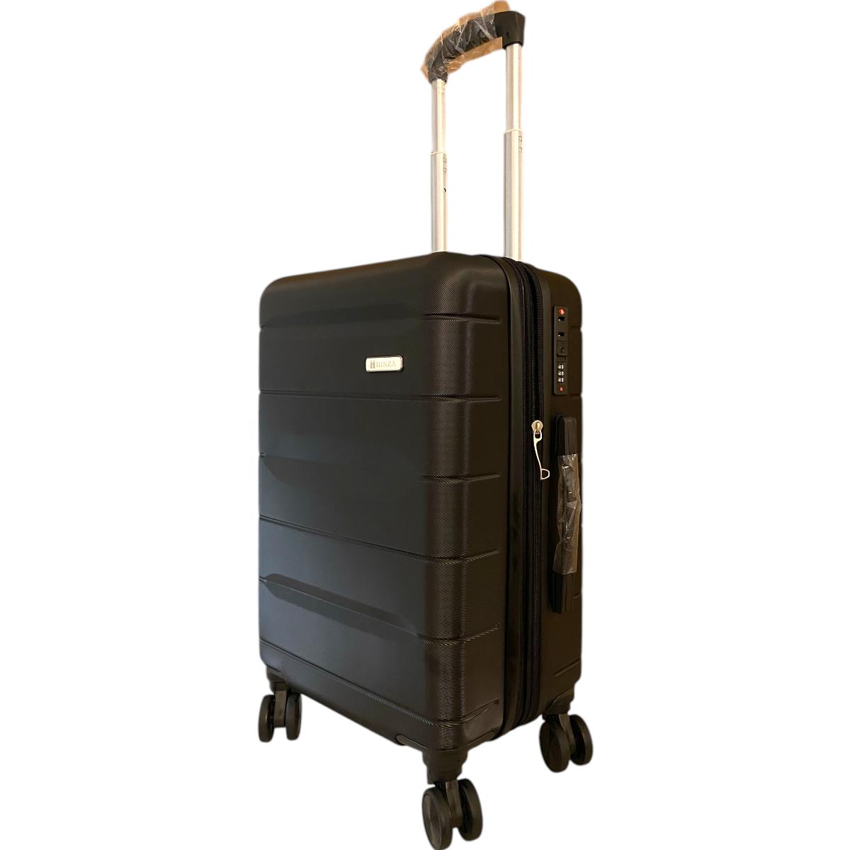 Mala de Viagem de Bordo Rígida com Rodas Duplas 360º 100%ABS